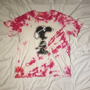 Kaws x UNIQLO x Peanuts Tie Dye Collab Tee